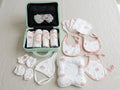 KASSY POP Newborn Baby Cotton 21pcs Clothing Set with Briefcase Pack - Pink