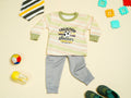 KASSY POP Soccer Champion Baby T-shirt and Pajamas Set for Kids - Green