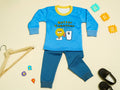 KASSY POP Better Together Baby  T-shirt and Pajamas Set for Kids - Blue