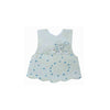 KASSY POP Baby Frock Bibs. Adjustable Size, Soft Material, Super Absorbing 1pc -  Stripes Printed