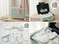 KASSY POP Newborn Baby Cotton 21pcs Clothing Set with Briefcase Pack - Green