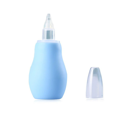 Kassy Pop Nasal Vacuum Mucus Suction Aspirator Nose Cleaner, 1pc - Blue