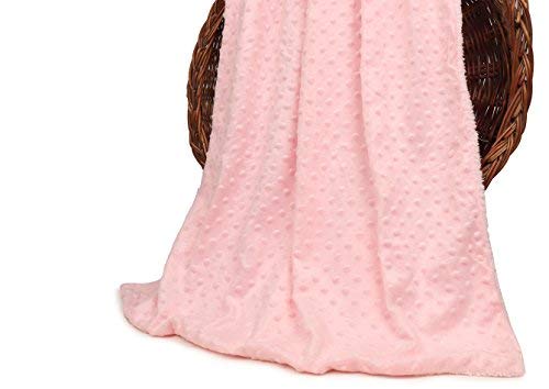 KASSY POP CURATED JUST FOR YOU Fleece Multipurpose Blanket Wrapping Sheets Swaddles, Bubble Pink