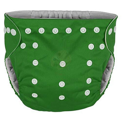 Kassy POP 3 in 1 Pocket Polyester Cloth Diaper for Babies with One Piece 3 Layer Microfiber Insert, Free Size, Reusable (0-36 Months)