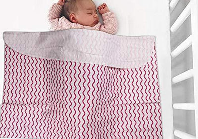 KASSY POP CURATED JUST FOR YOU Baby's Cotton Flannel Wrapping Blankets (0-1.5 Years) - Pack of 4