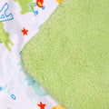 KASSY POP CURATED JUST FOR YOU Plush Super Soft Organic Microfiber Fleece Baby Blankets (30 x 40 Inches, 0-2 Years)