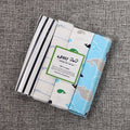 Kassy Pop Curated Just for You Cotton Flannel Baby Blankets Wrapping Sheets Swaddles for Newborn to 1. 5 Years - Pack of 4